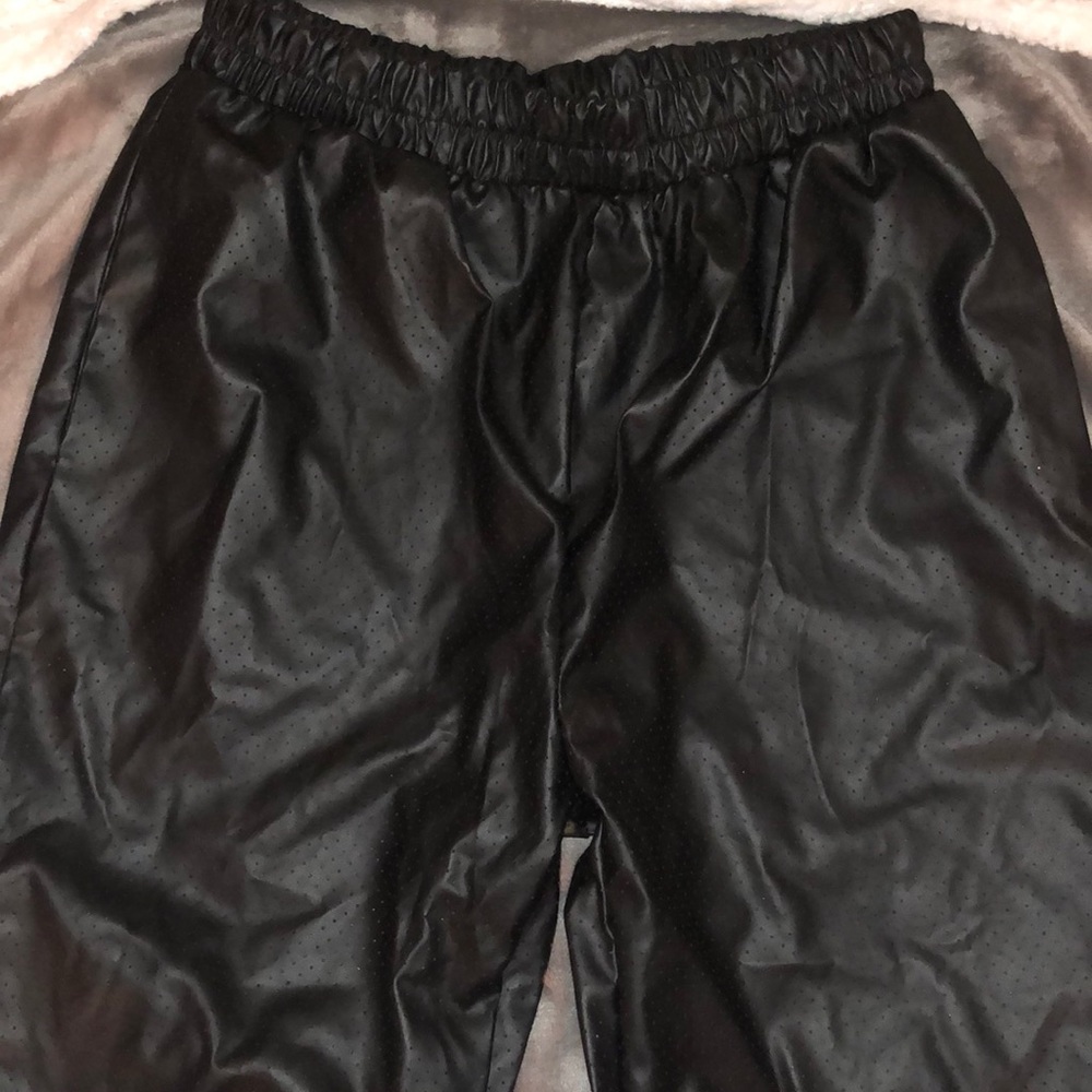 Straight Leg Black Pants